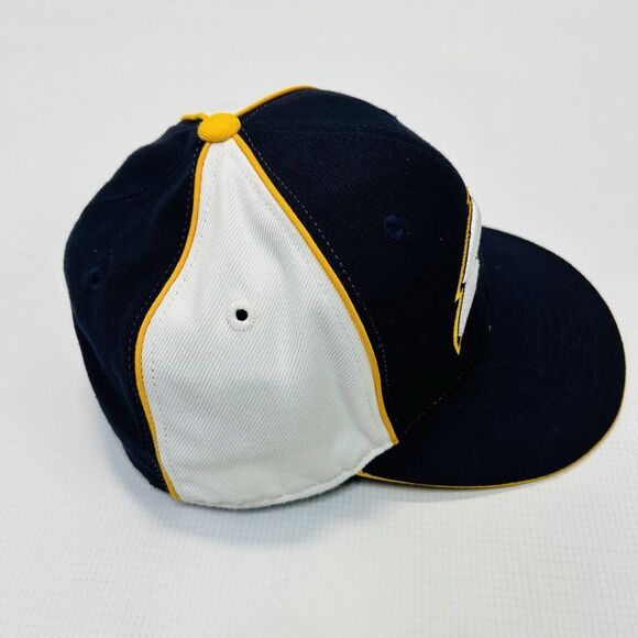 Reebok NFL San Diego Chargers Cap Yellow Blue Hat Lot Of 2 One Size & 7 3/8 - Picture 3 of 16